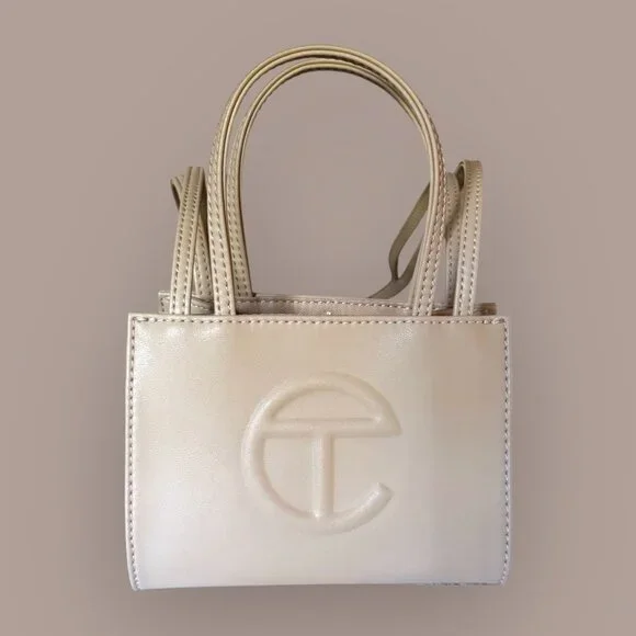 Telfar Small Shopping Bag | Cream | NWOT - Picture 2 of 8